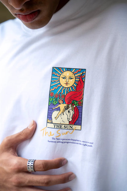 ORE OFE Tarot Cards Oversized T-Shirt