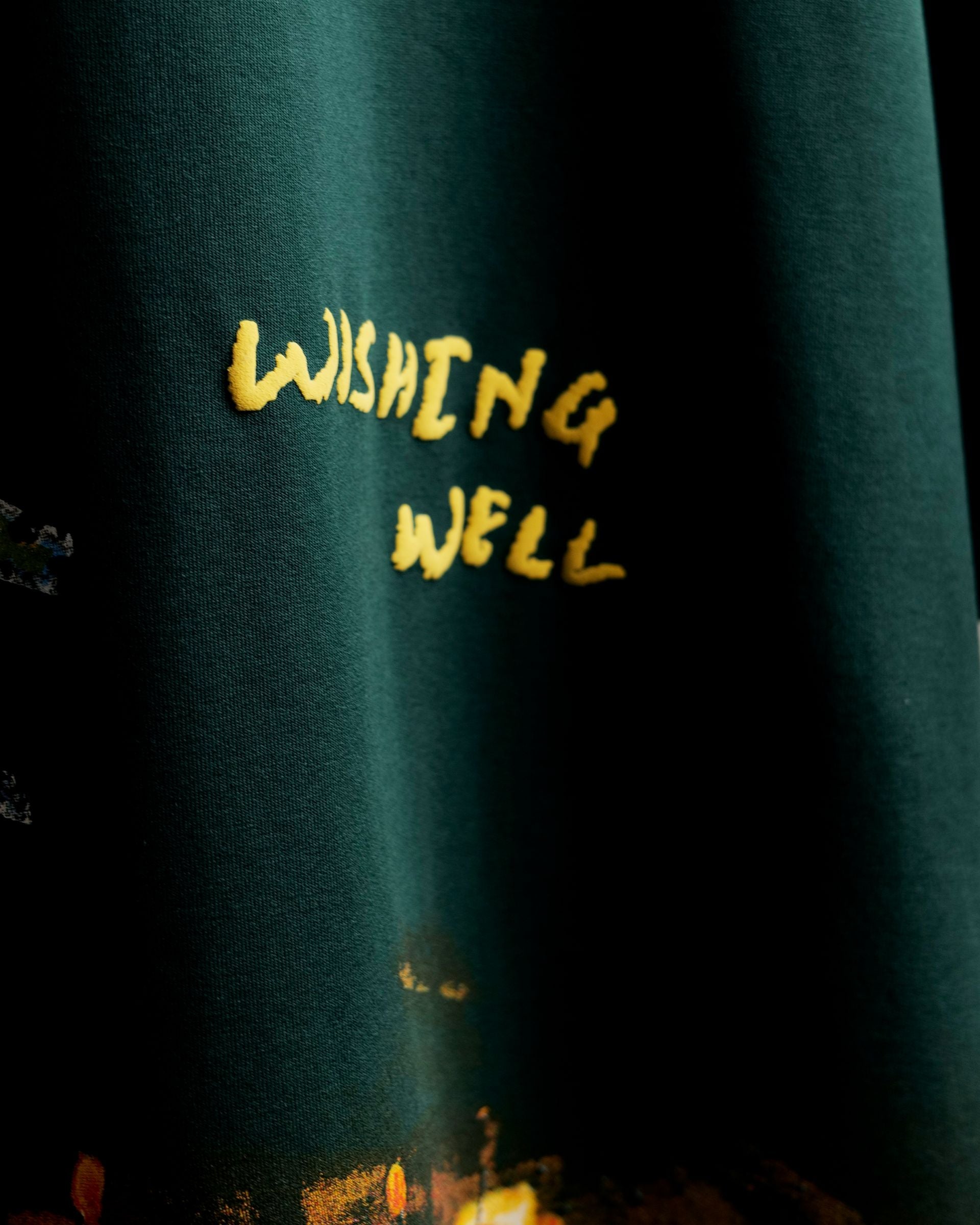 Khaaki Oversized T Shirt - Wishing Well