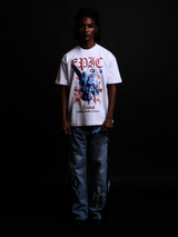 Oversize White T-shirt 'Triumph'