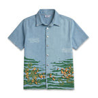Off Sinners Oversized Denim Shirt - Raw Tide