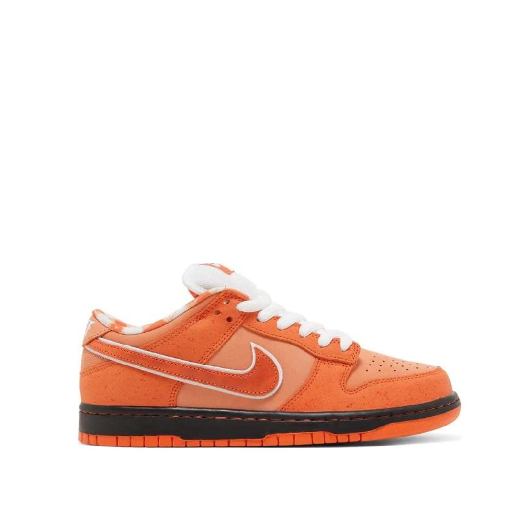 side view of Concepts x Dunk Low SB 'Orange Lobster'(Normal Box); right pair