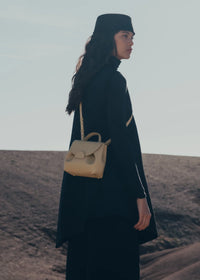 Polene Numero Un Nano Edition Smooth Bag - Sand