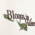 Khaaki Oversized T Shirt - Bloom in Silence