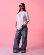 RYVE Oversized T-Shirt Off White - Chromatic Noise