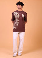 RYVE Oversized T-Shirt Brown - Afterdark