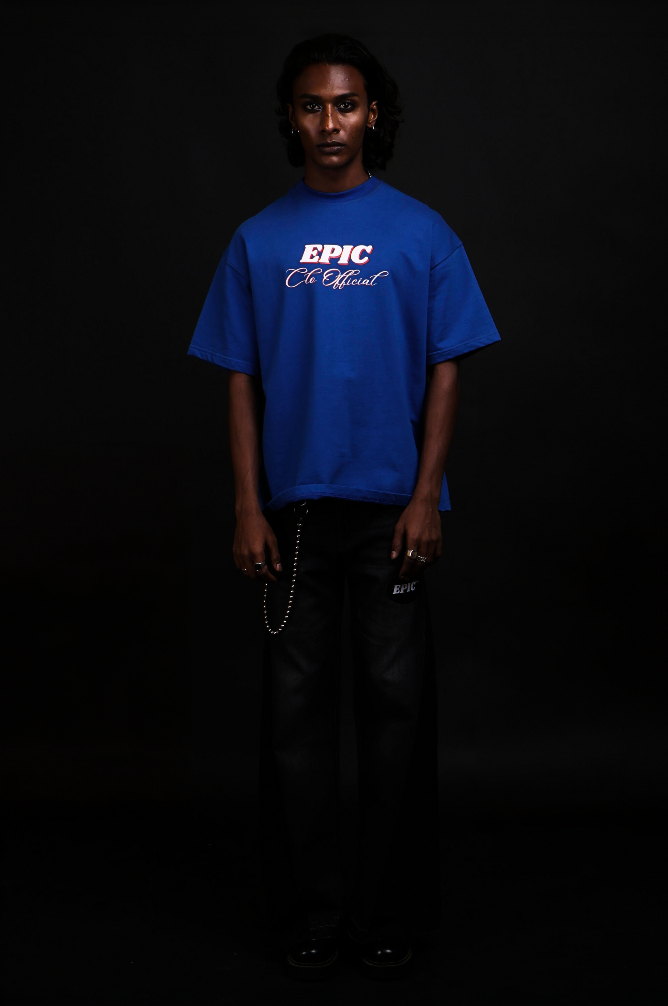 EPIC Oversize Blue T-shirt 'Speedway'