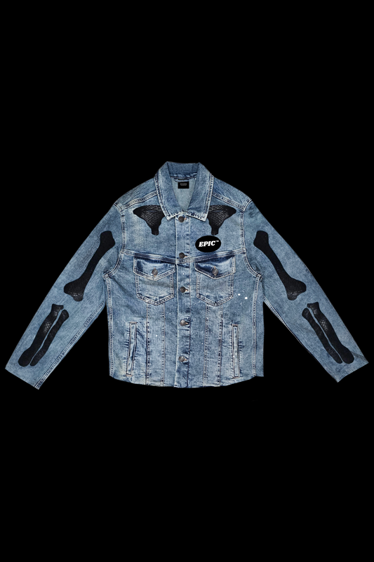 EPIC Denim Jacket 'Bones'