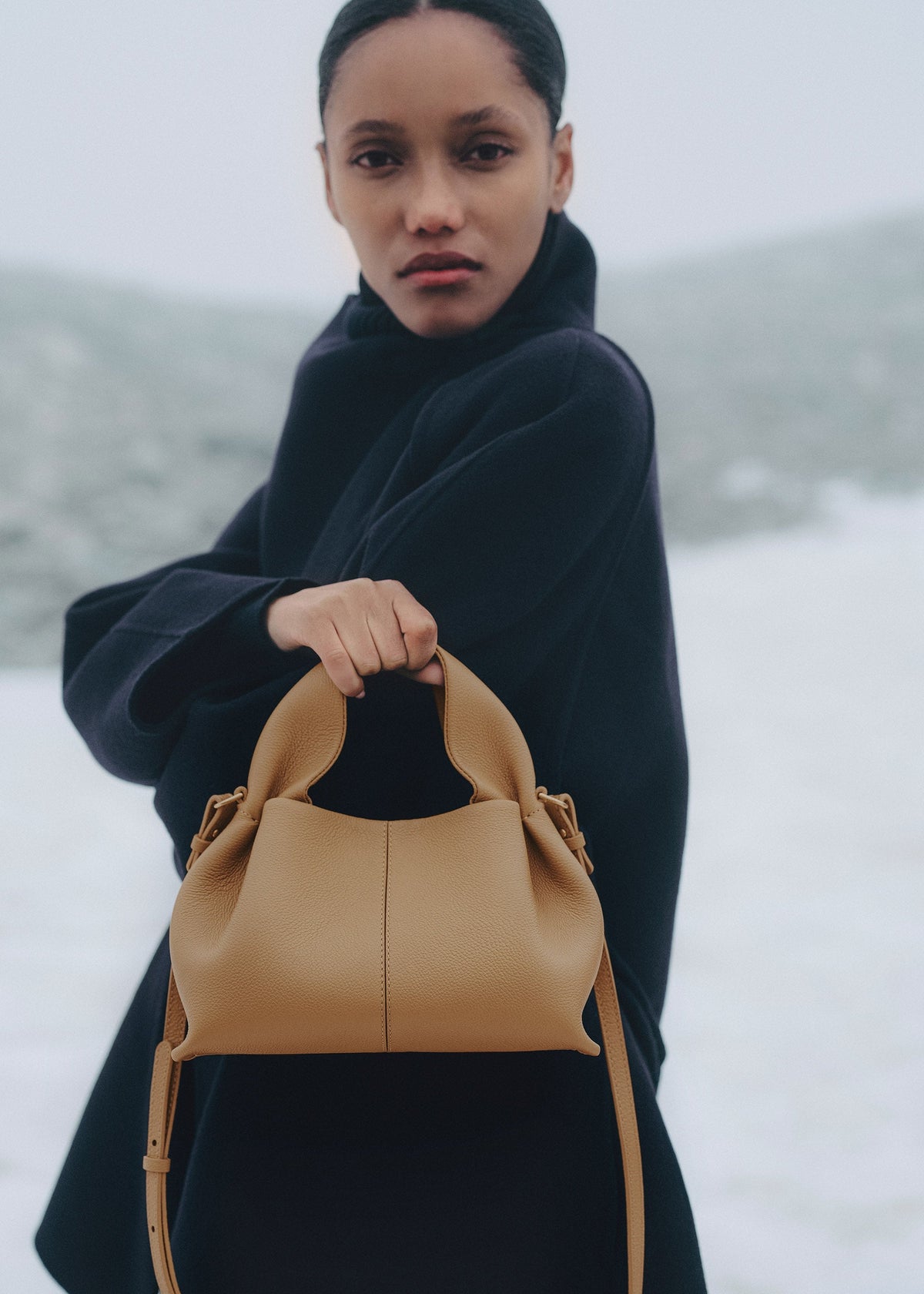 Polene Numero Neuf Mini Bag - Ocher