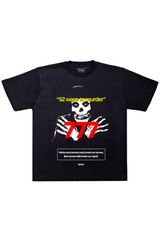 Oversize Black T-shirt 'MisFit'
