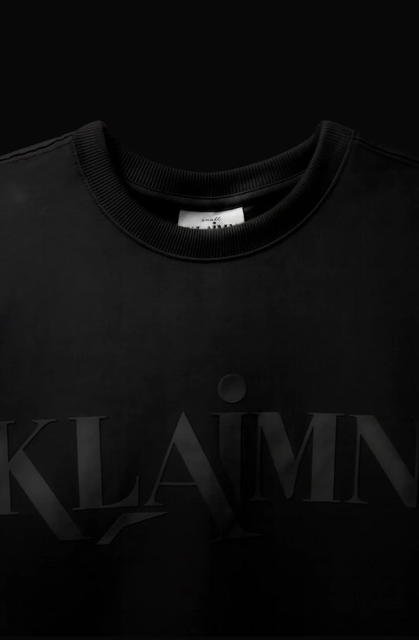 Klaimn Oversized Black T-Shirt - The Rouge
