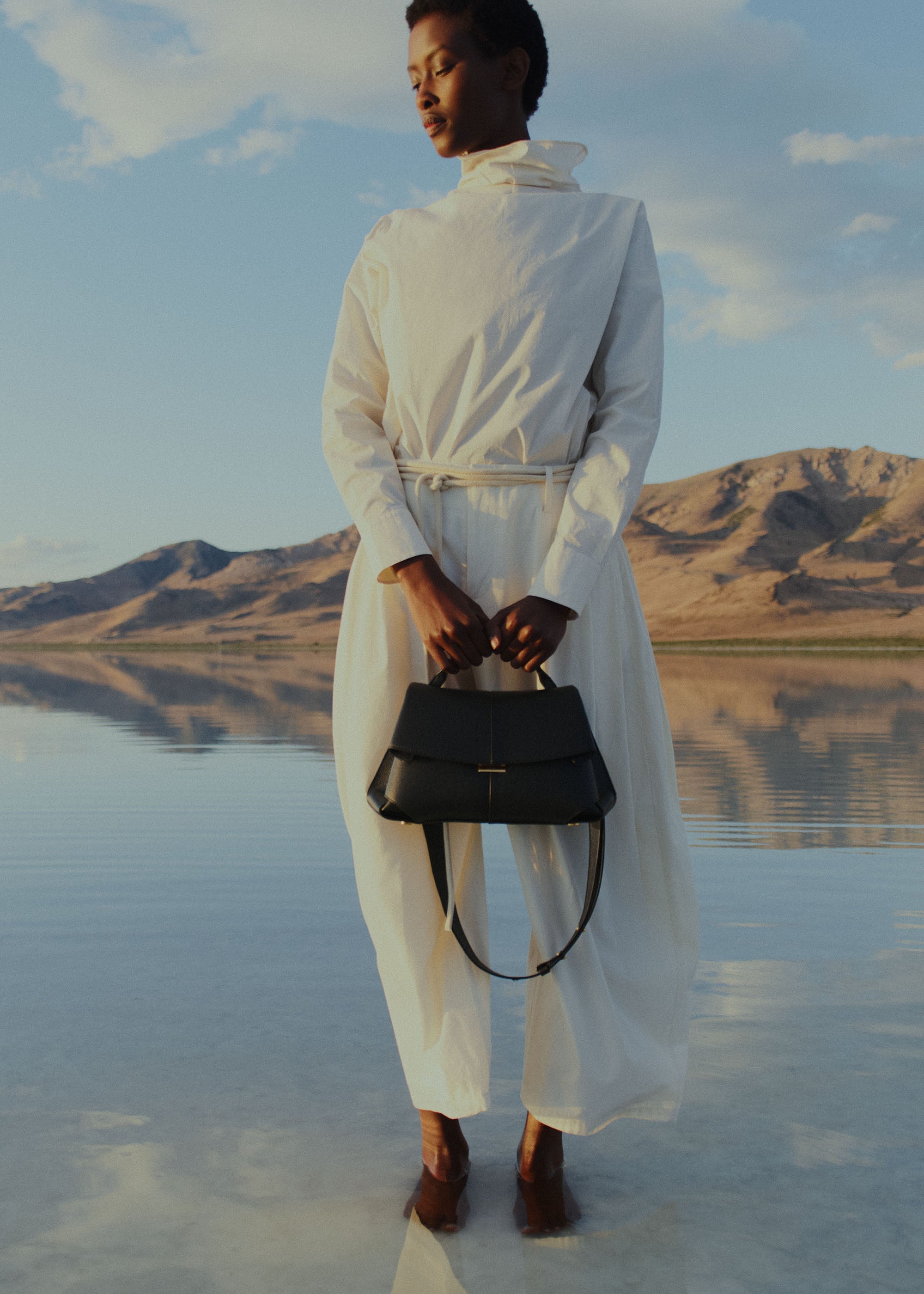 Polene Mokki Mini Bag - Black