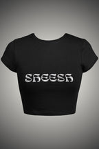 LYVN 'Sheesh' Crop Top - Black
