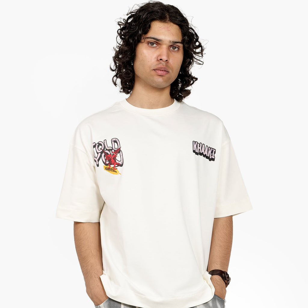 Khaaki Oversized T Shirt - Told You!