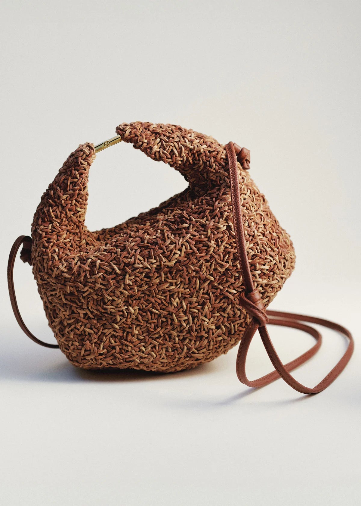 Polene Beri  Edition Rizom Bag - Cognac