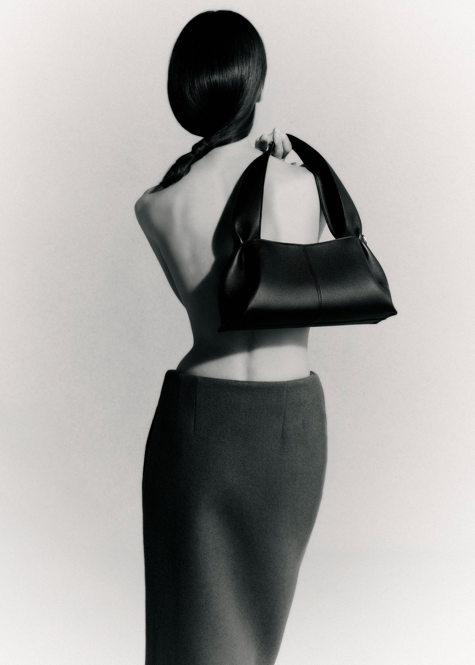 Polene Numero Neuf East West - Black