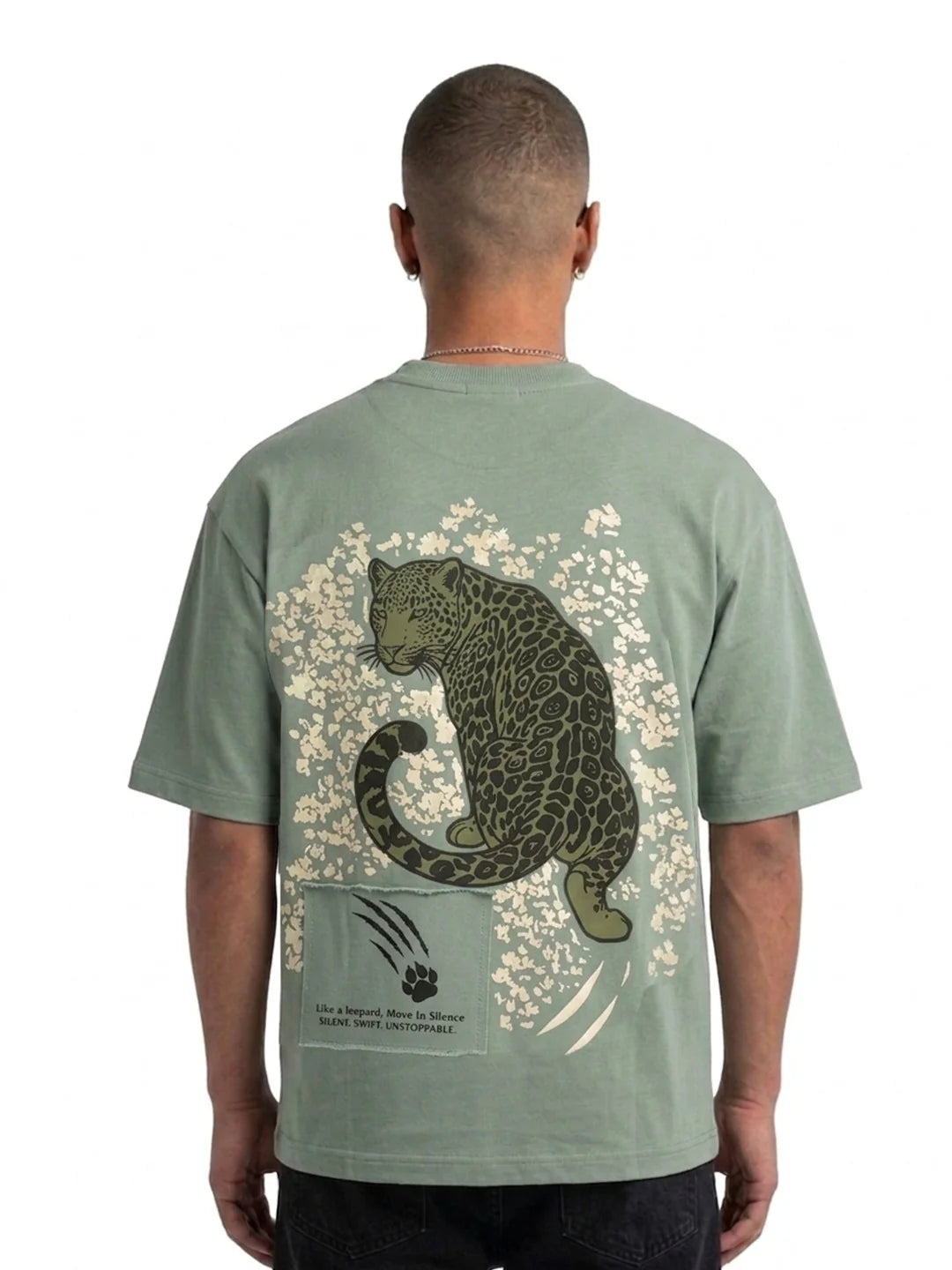 Sullitt Oversized Sage T-Shirt - Panther