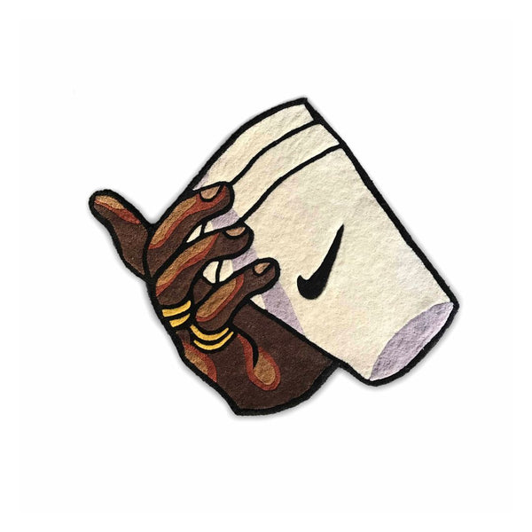 Nike Cup Rug by Noche - reference