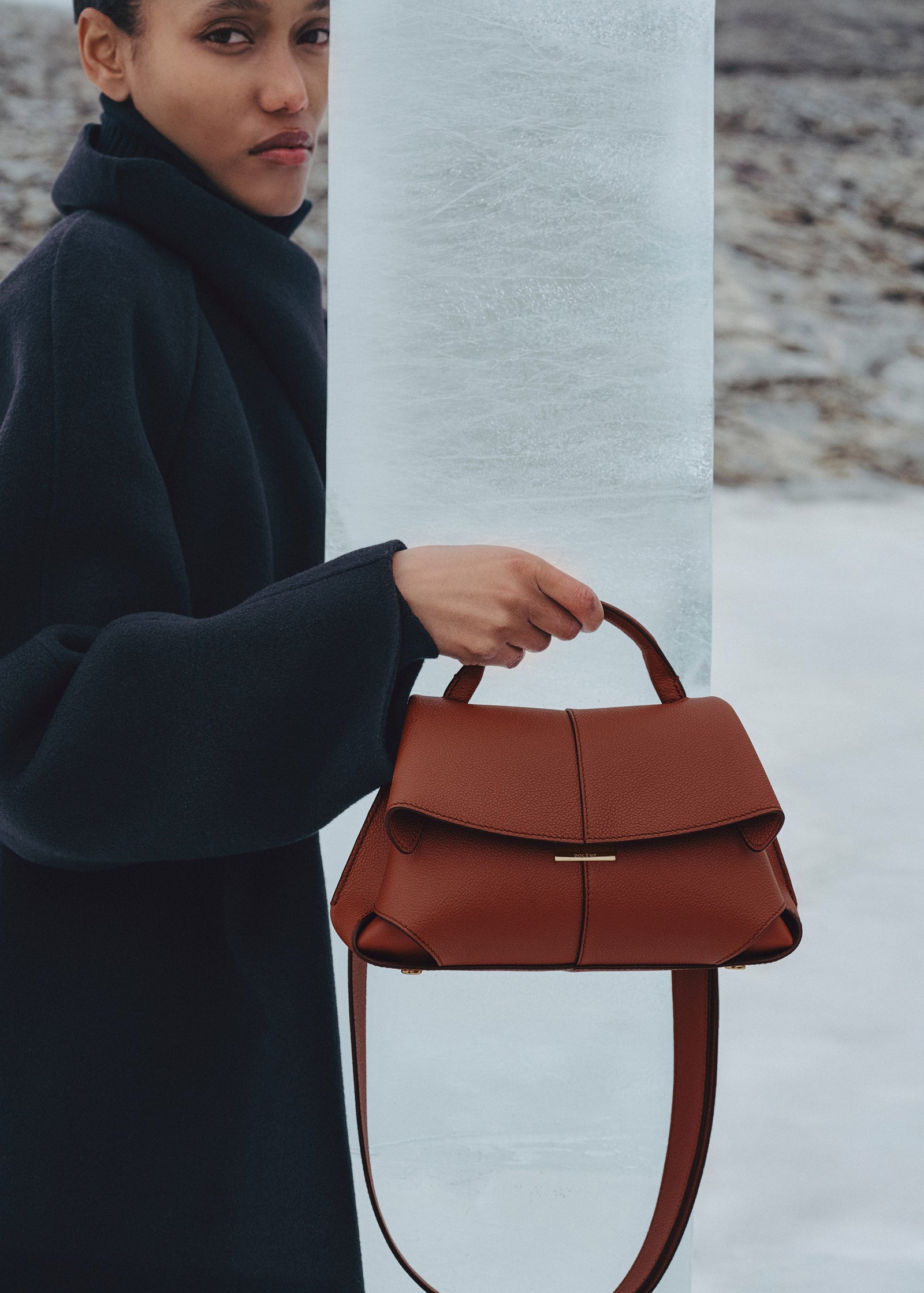 Polene Mokki Mini Bag - Red Clay