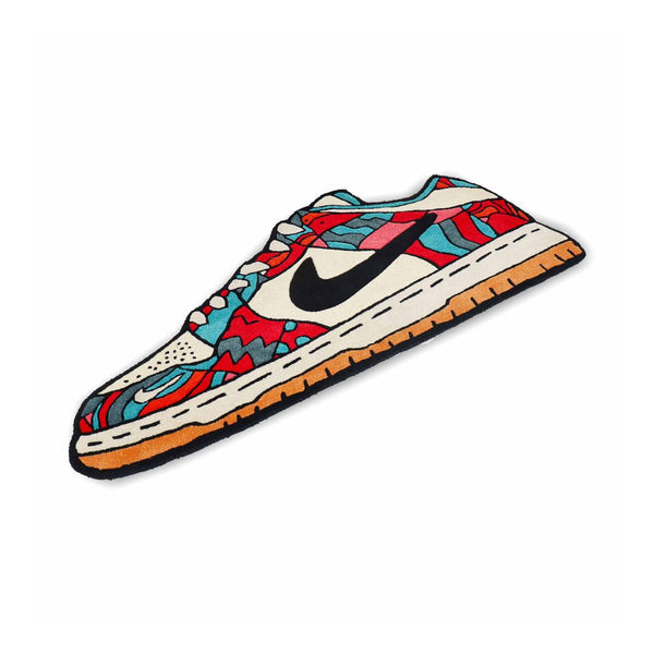 Nike SB Parra Dunk Low Pro Abstract Art Rug by Noche - reference