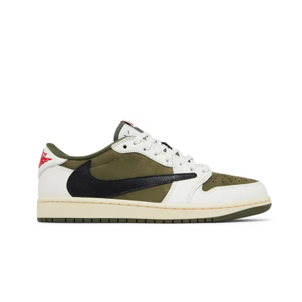 Travis Scott x Air Jordan 1 Low OG SP 'Medium Olive' - reference