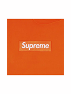 Supreme Box Logo Hooded Sweatshirt 'Dark Orange'