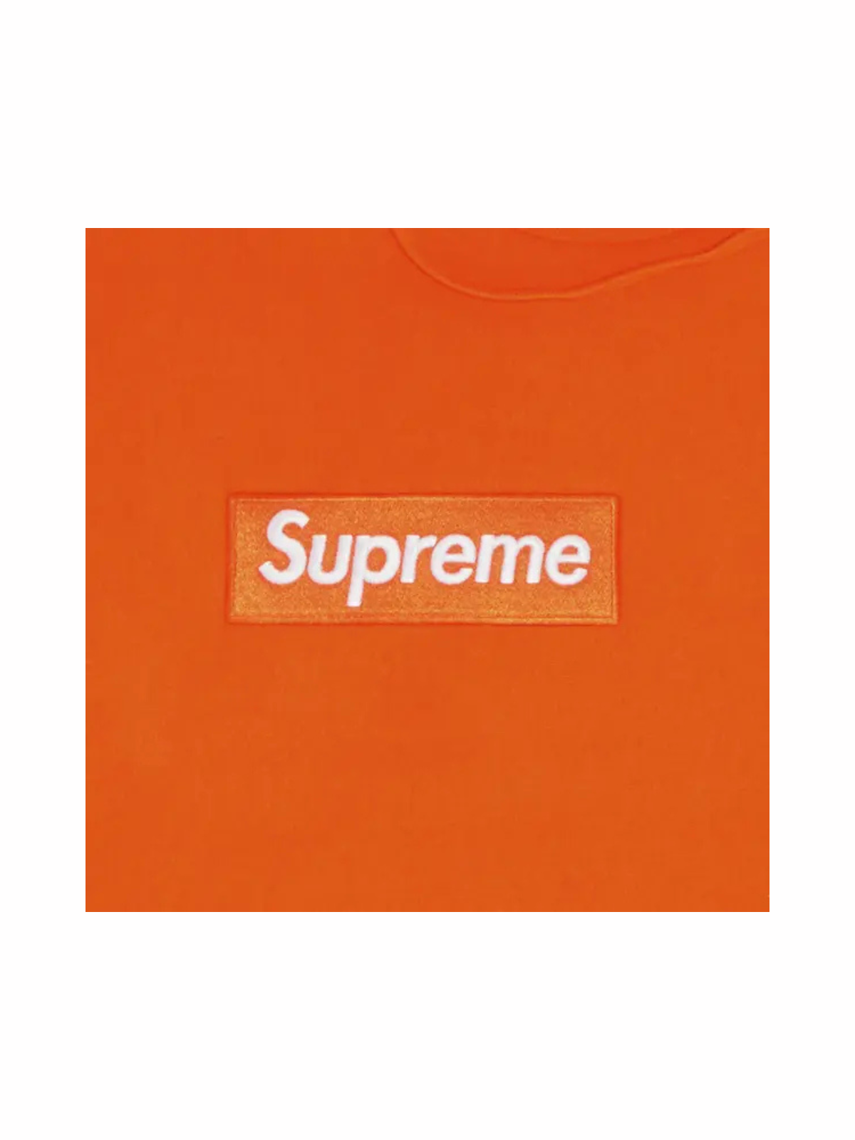 Supreme Box Logo Hooded Sweatshirt 'Dark Orange'