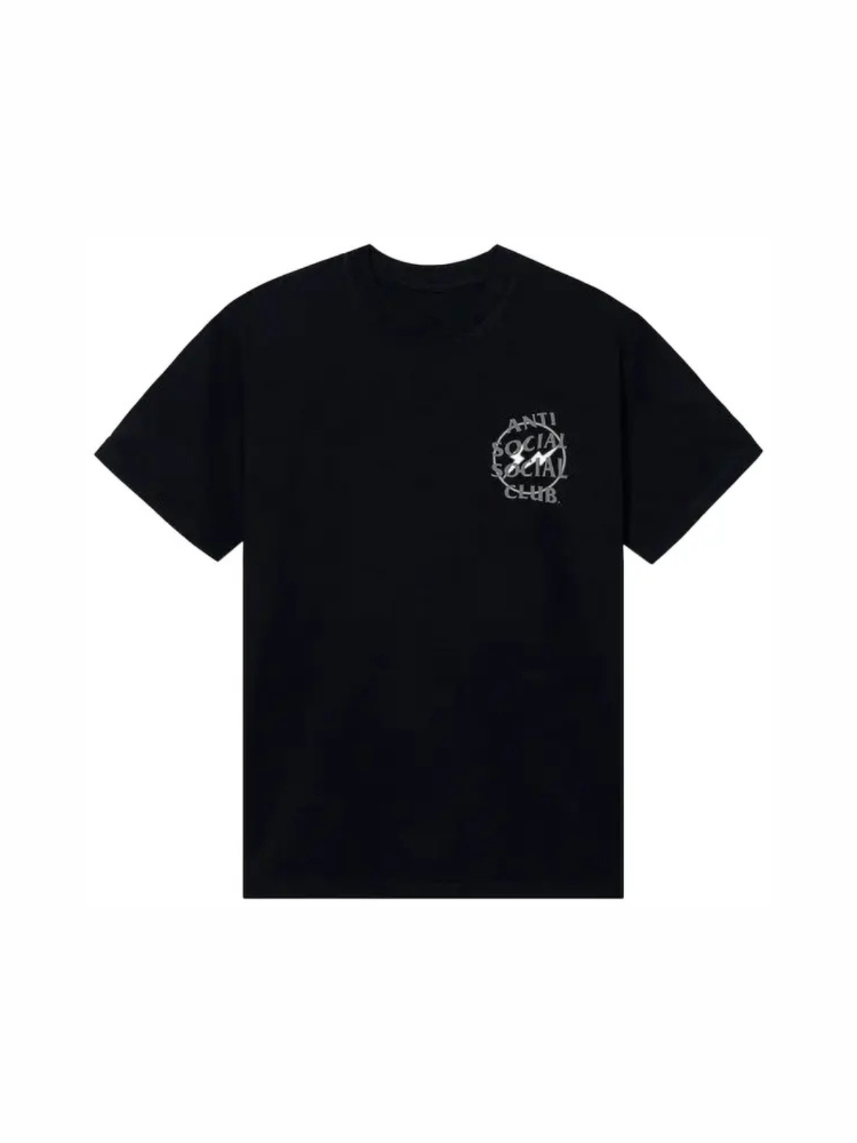 Anti Social Social Club x Fragment Design Half Tone Logo Tee 'Black/Grey'