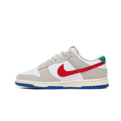 Nike Dunk Low Light Iron Ore Red Blue