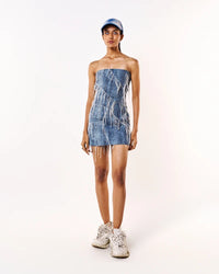 Volfsbane Raining Denim Dress