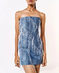 Volfsbane Raining Denim Dress