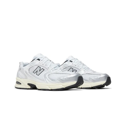 New Balance 530 White Metallic Silver
