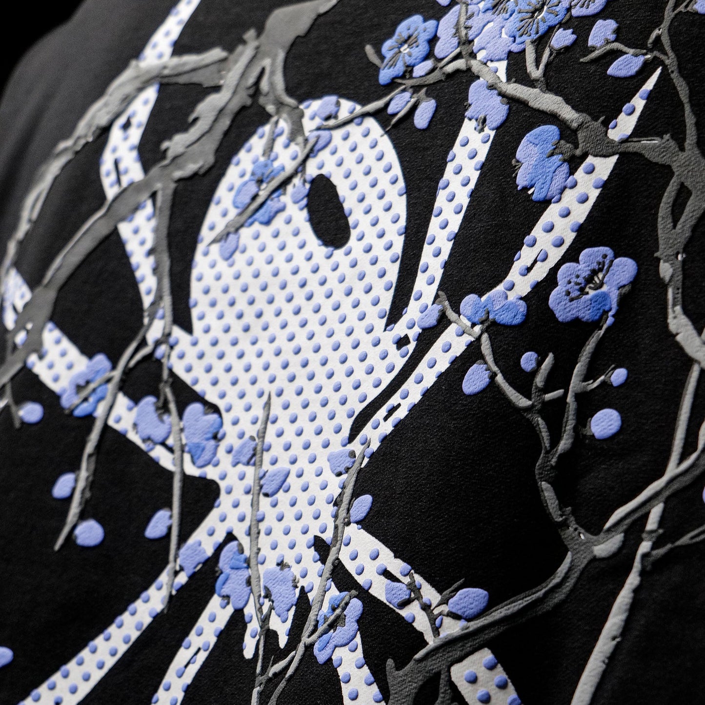 Khaaki Oversized T Shirt - Spider Bloom