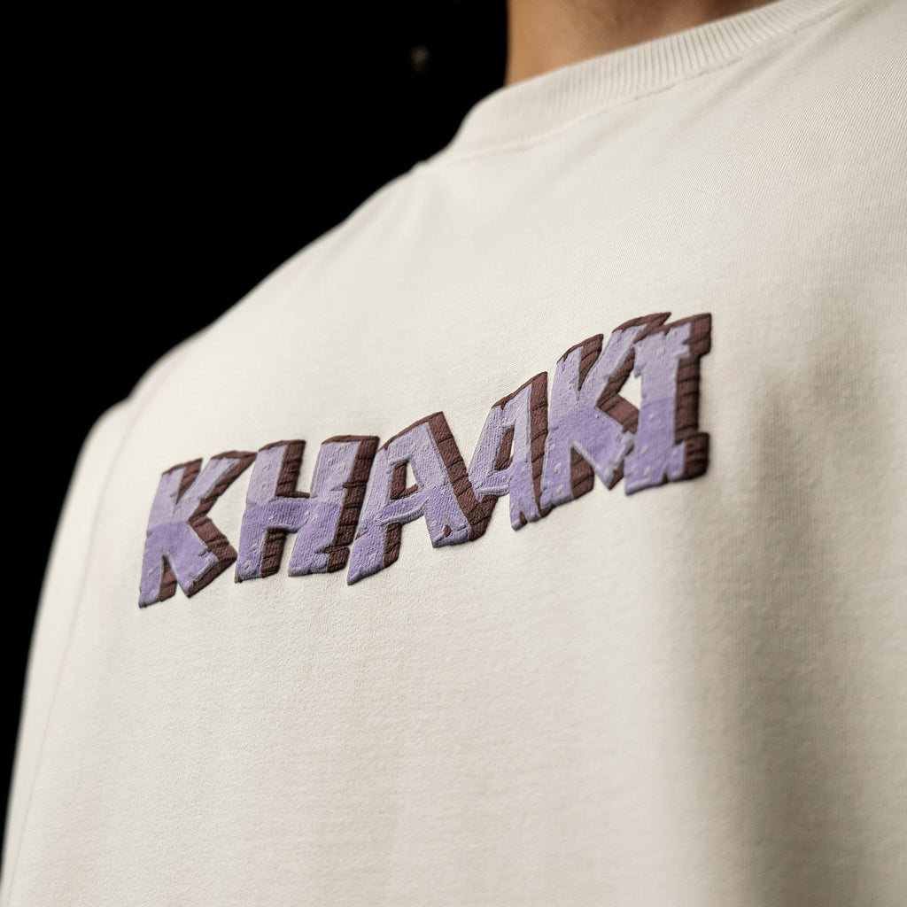 Khaaki Oversized T Shirt - Voyager