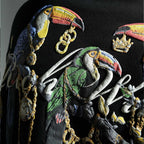 Khaaki Oversized Sweatshirt Black - Rich Wings