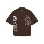 Bear Minimum Oversized Shirt Brown - Ancient Dominion