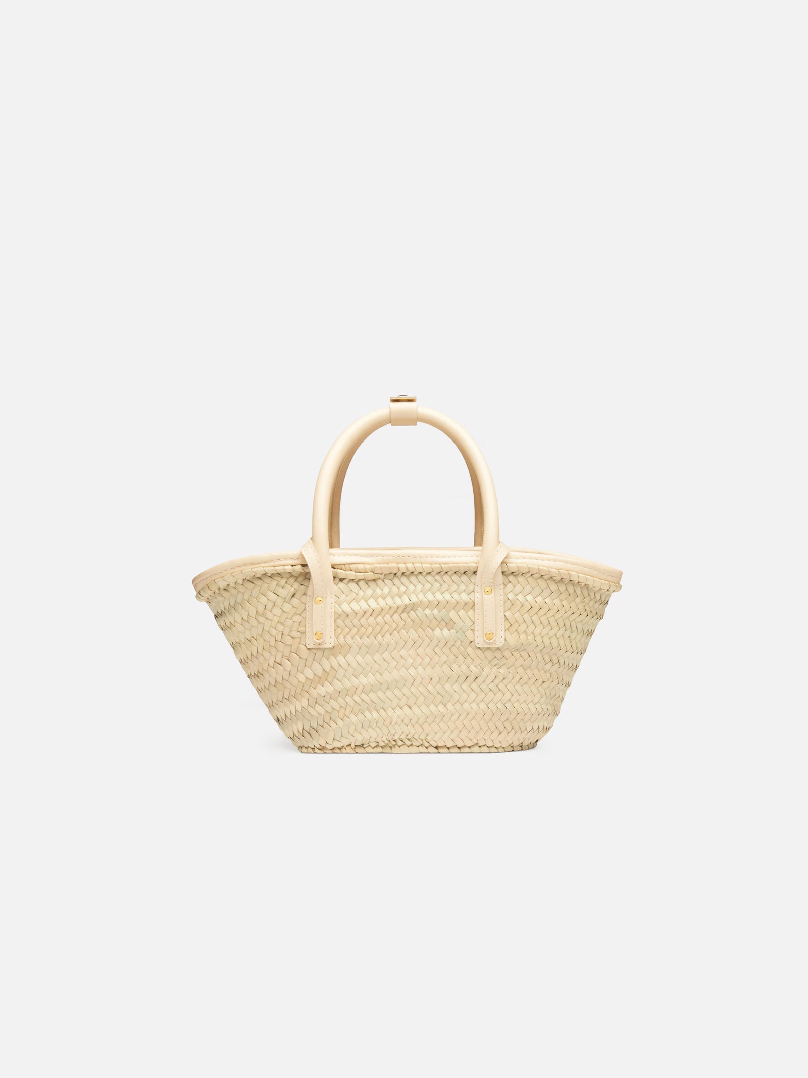 Jacquemus The Small Soli Basket Bag - Ivory