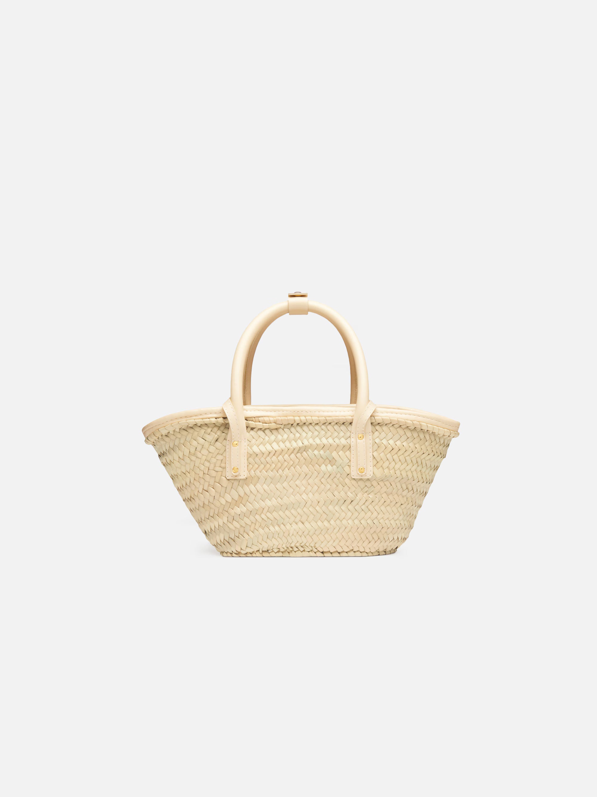 Jacquemus The Small Soli Basket Bag - Ivory