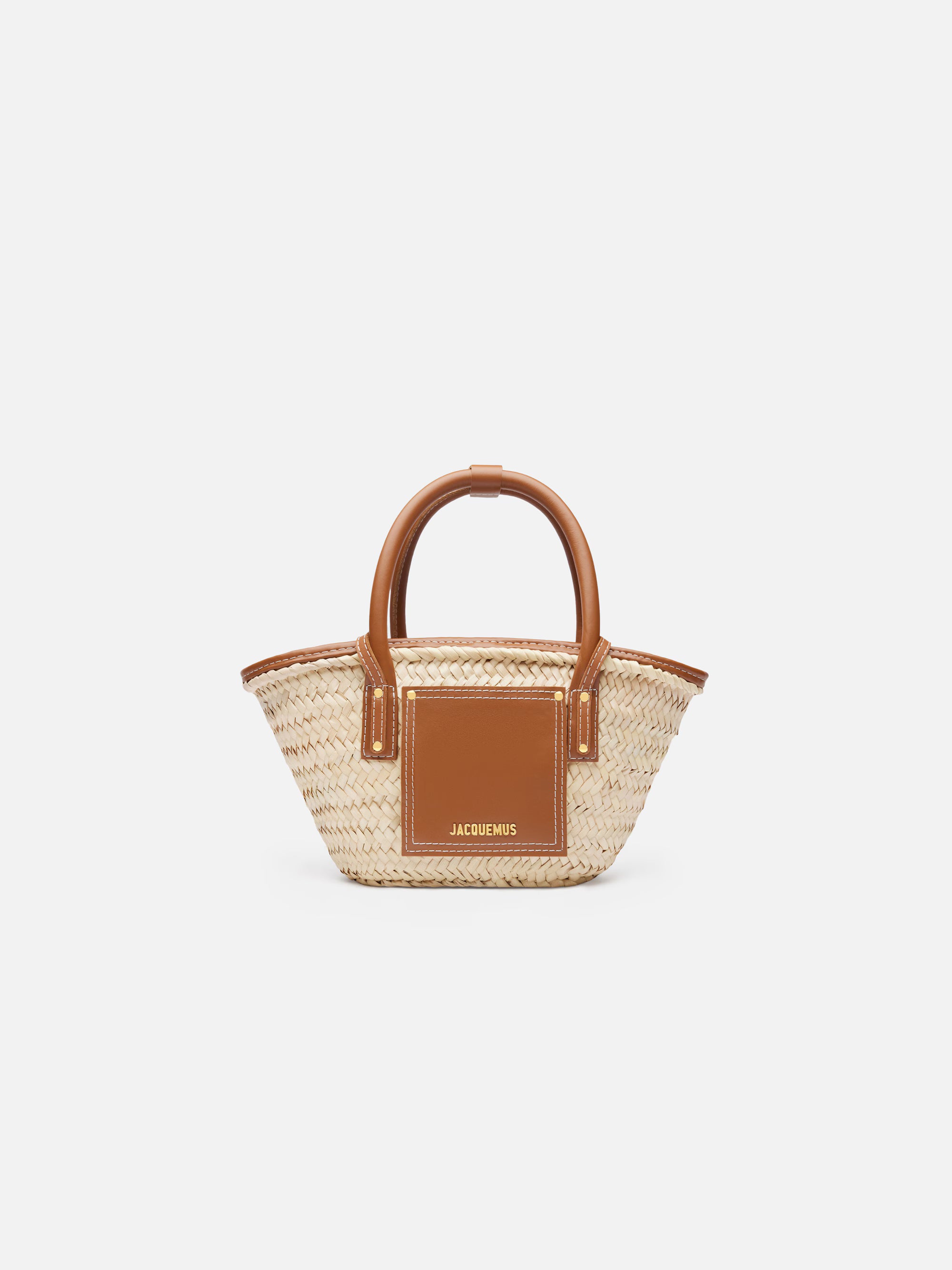 Jacquemus The Small Soli Basket Bag - Light Brown