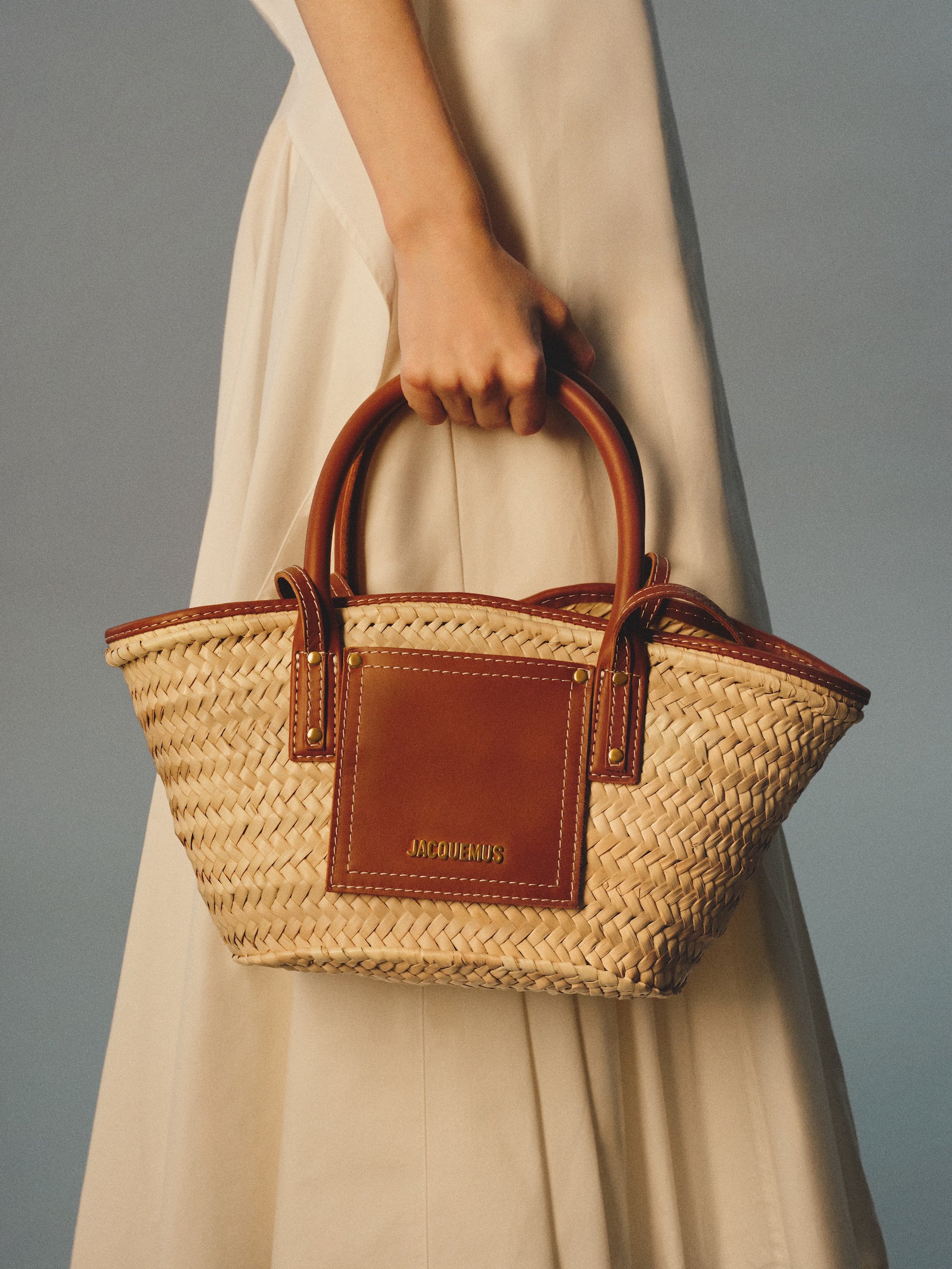 Jacquemus The Small Soli Basket Bag - Light Brown