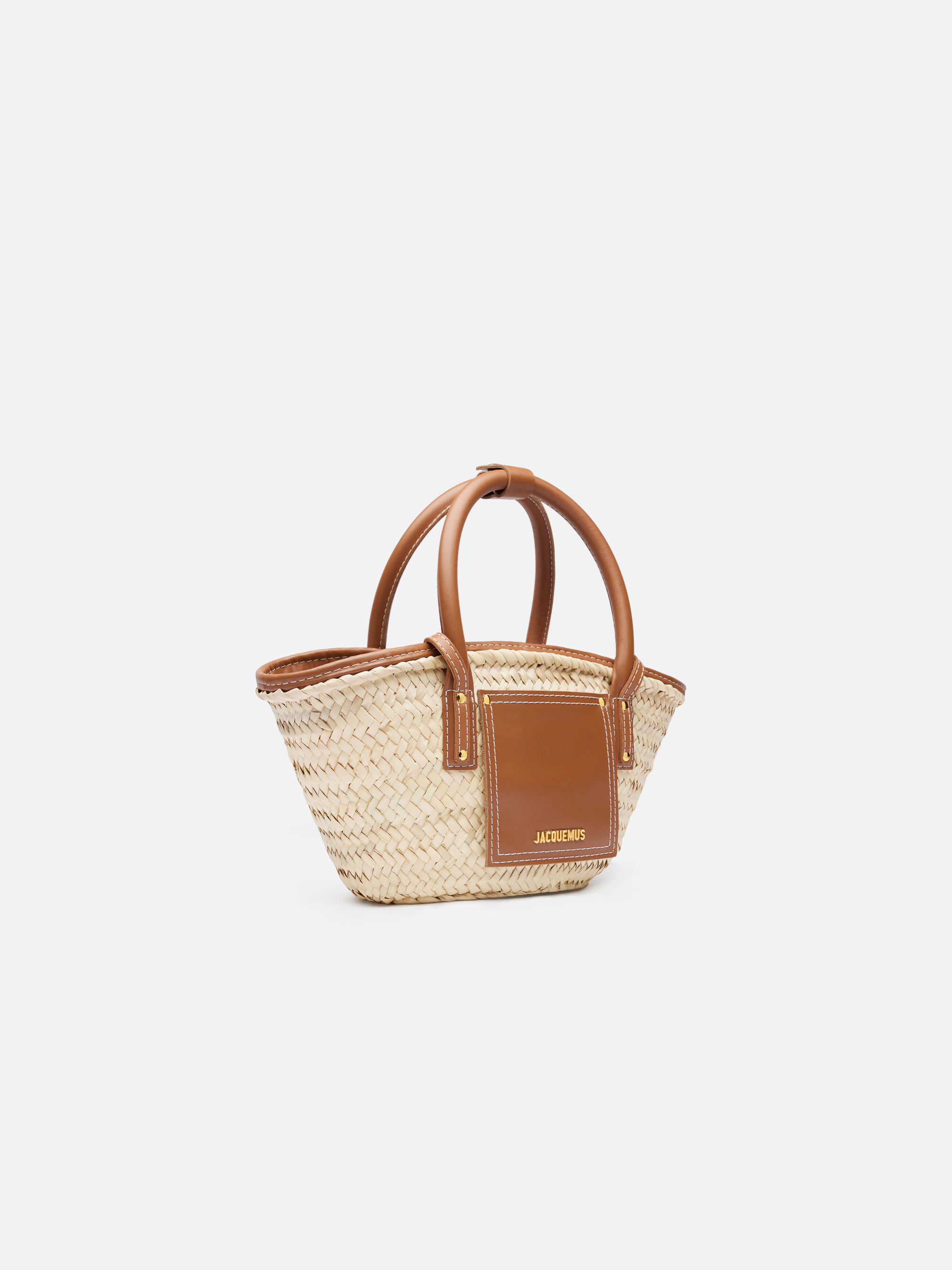 Jacquemus The Small Soli Basket Bag - Light Brown