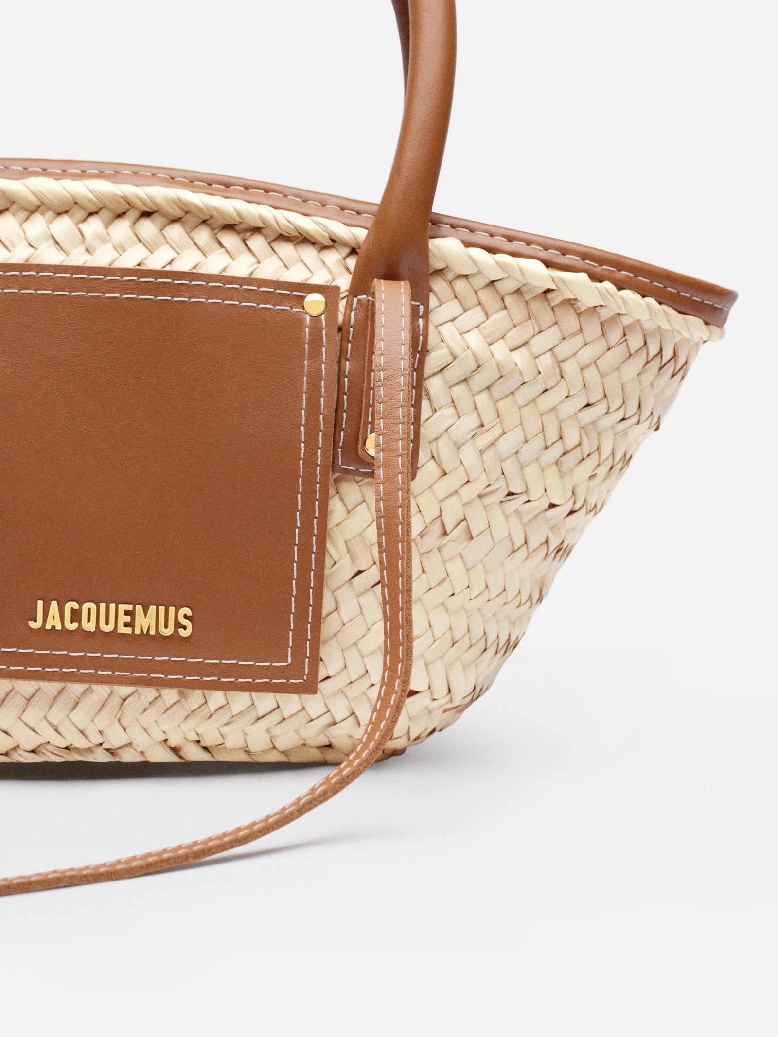 Jacquemus The Small Soli Basket Bag - Light Brown
