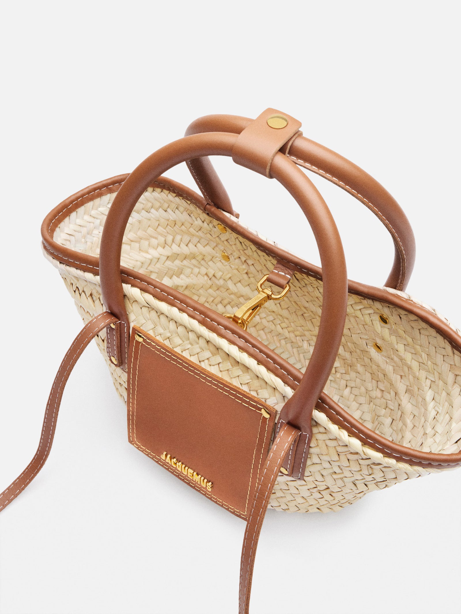 Jacquemus The Small Soli Basket Bag - Light Brown