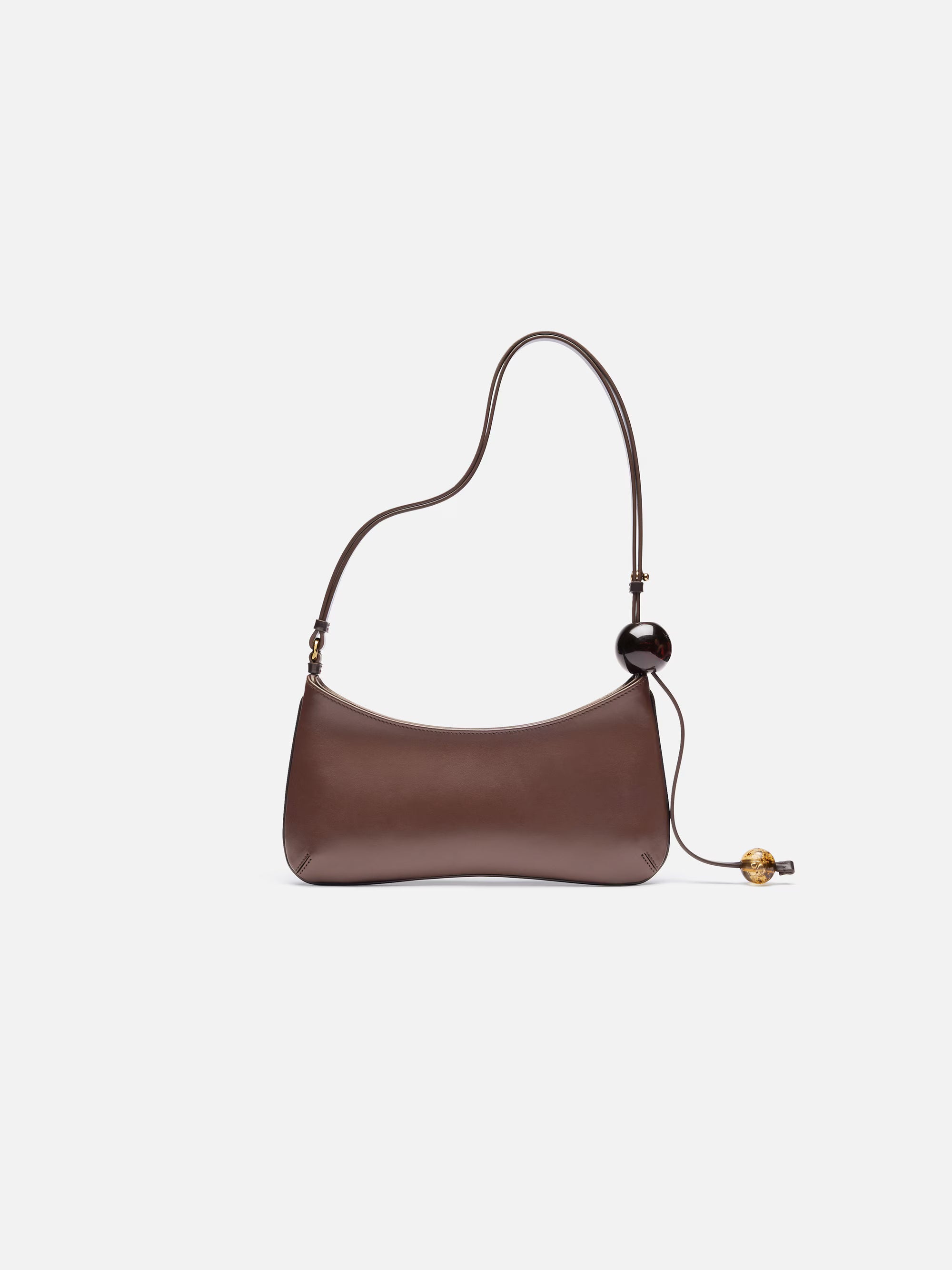 Jacquemus The Bisou Perle Bag - Medium Brown