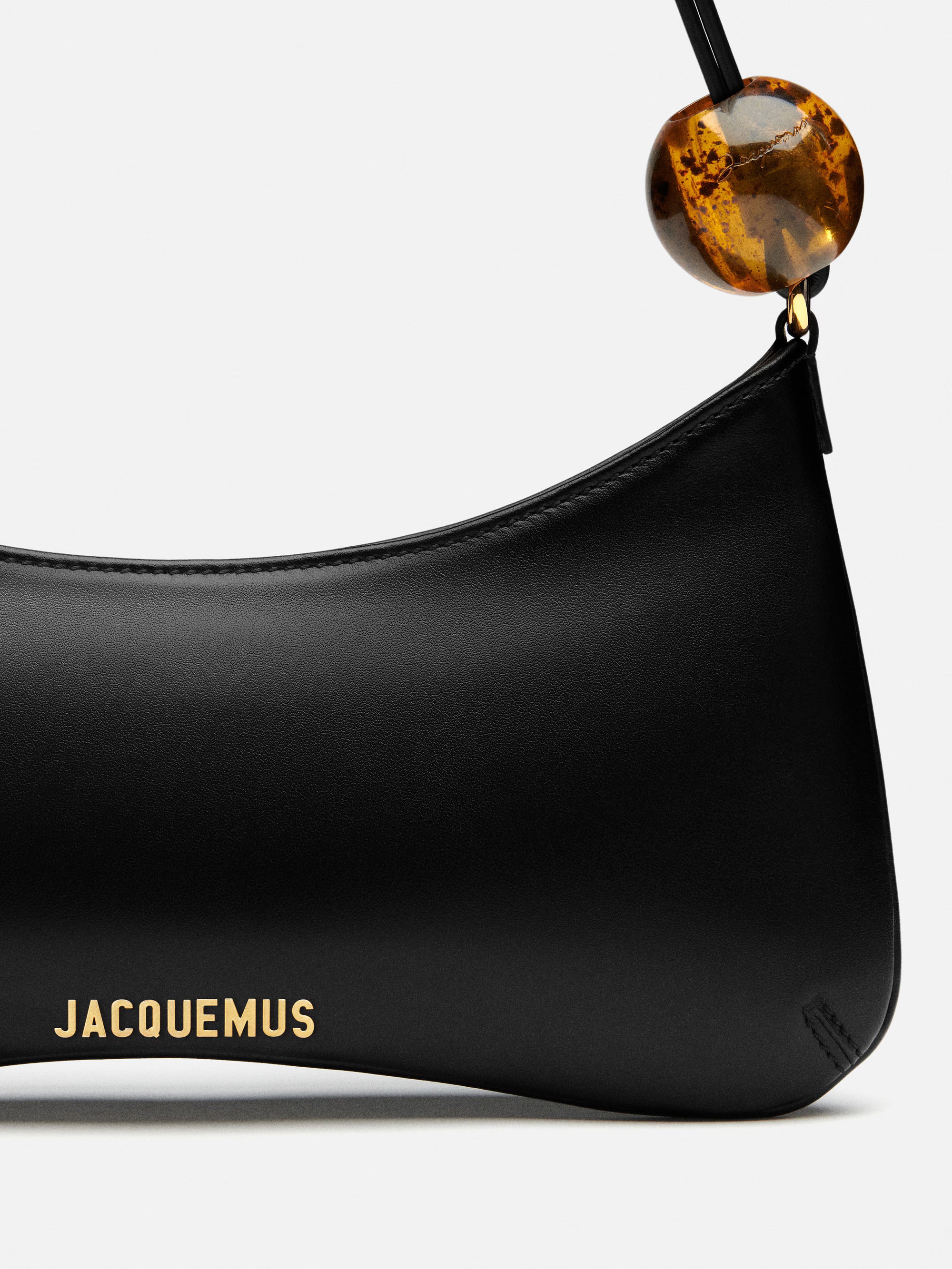 Jacquemus The Bisou Perle Bag - Black