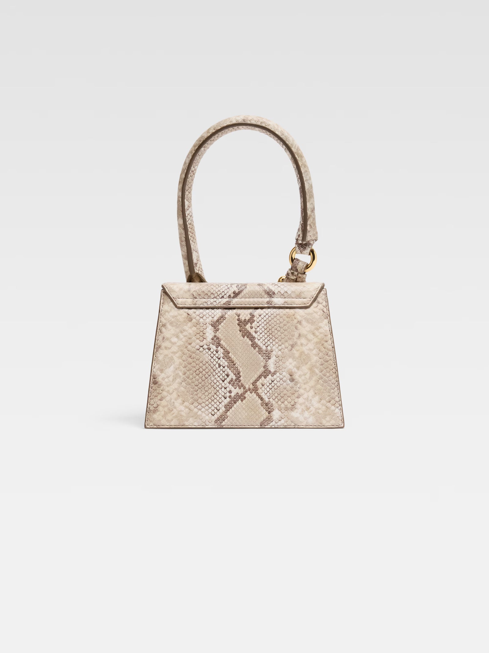 Jacquemus The Medium Chiquito Bag with Buckle - Beige