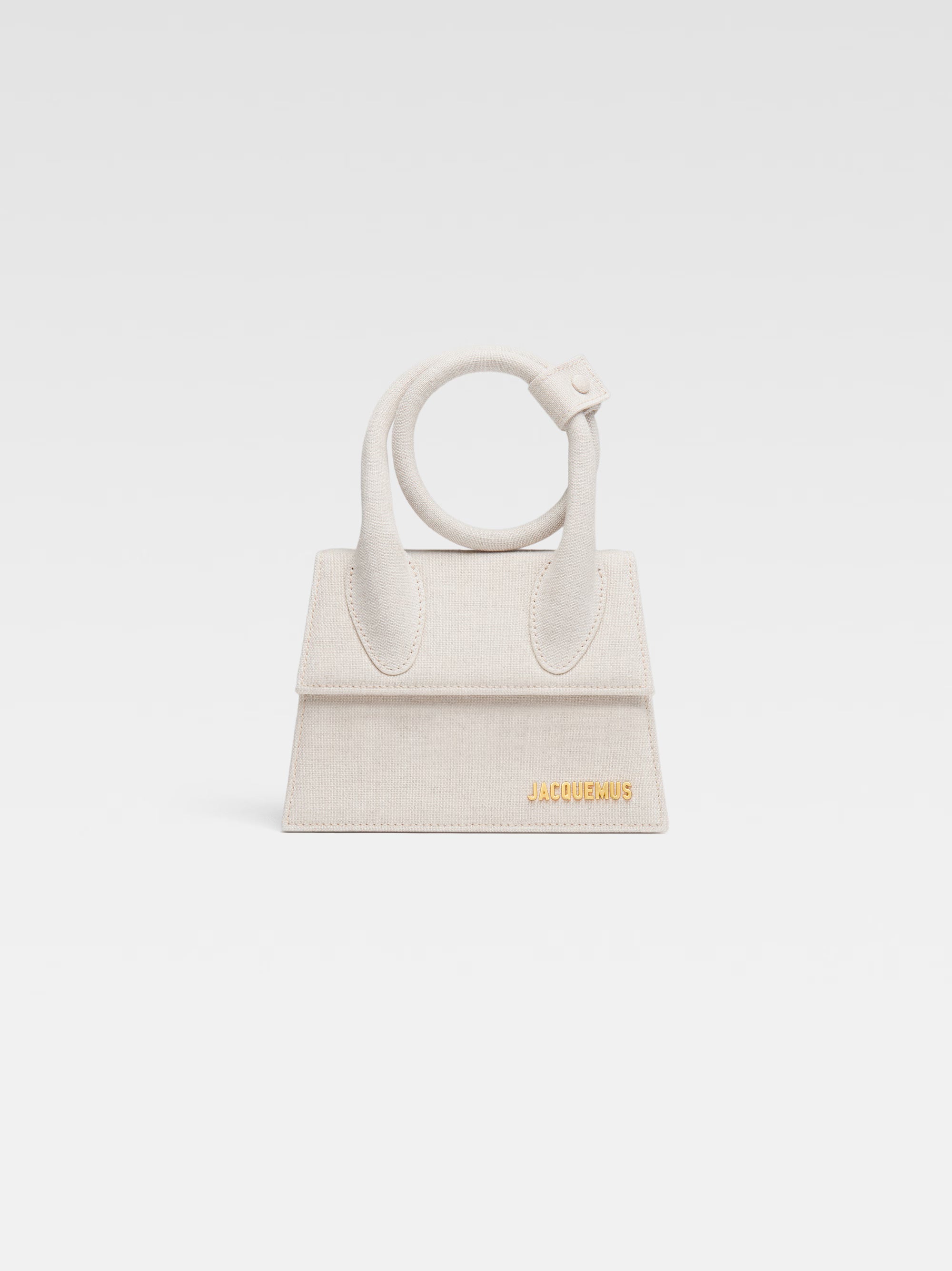 Jacquemus The Knot Chiquito Bag - Light Greige