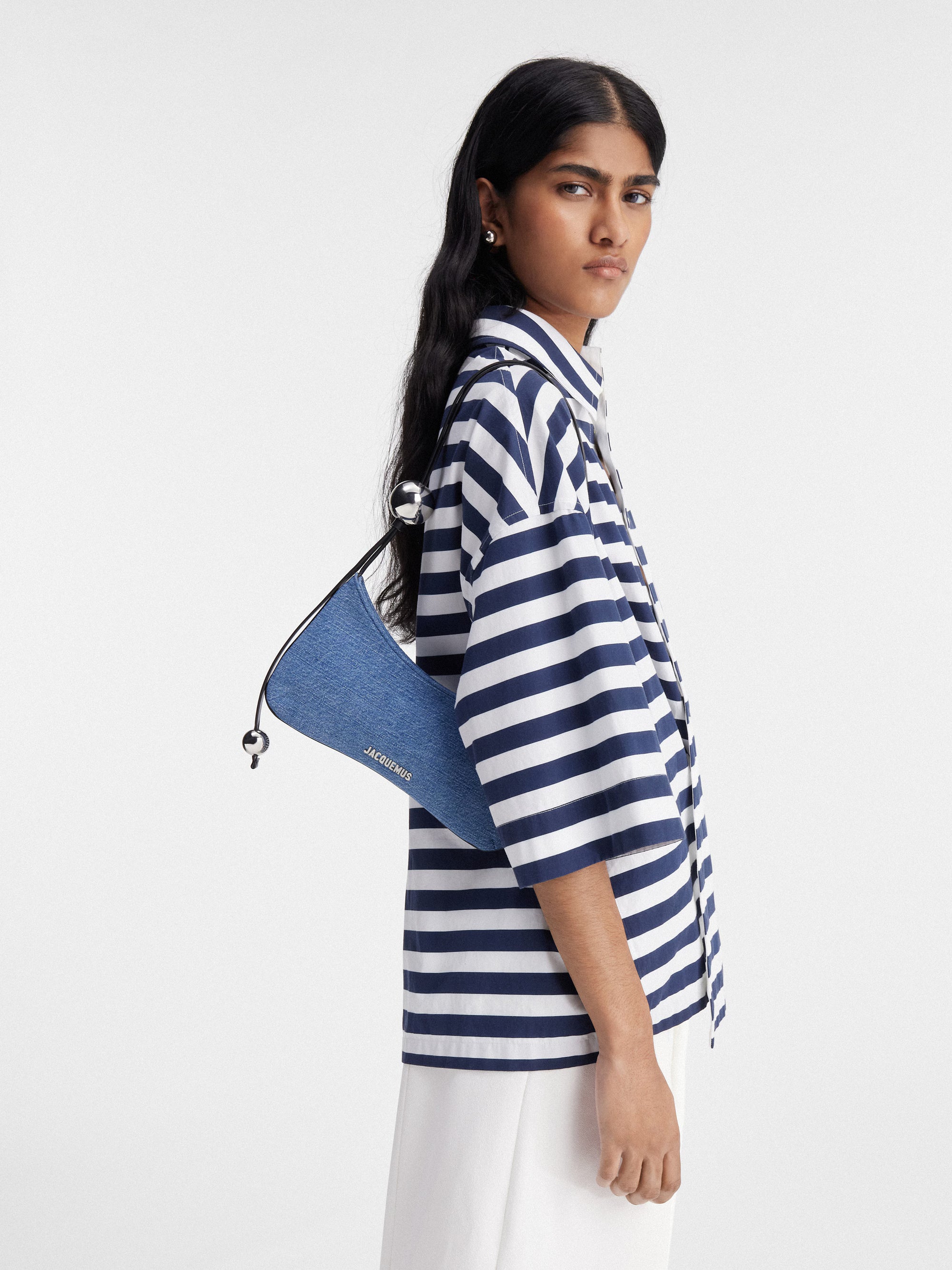 Jacquemus The Bisou Perle Bag - Blue