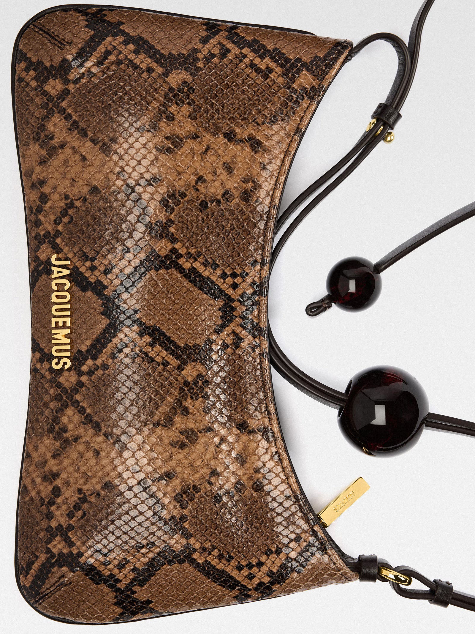 Jacquemus The Bisou Perle Bag - Light Brown