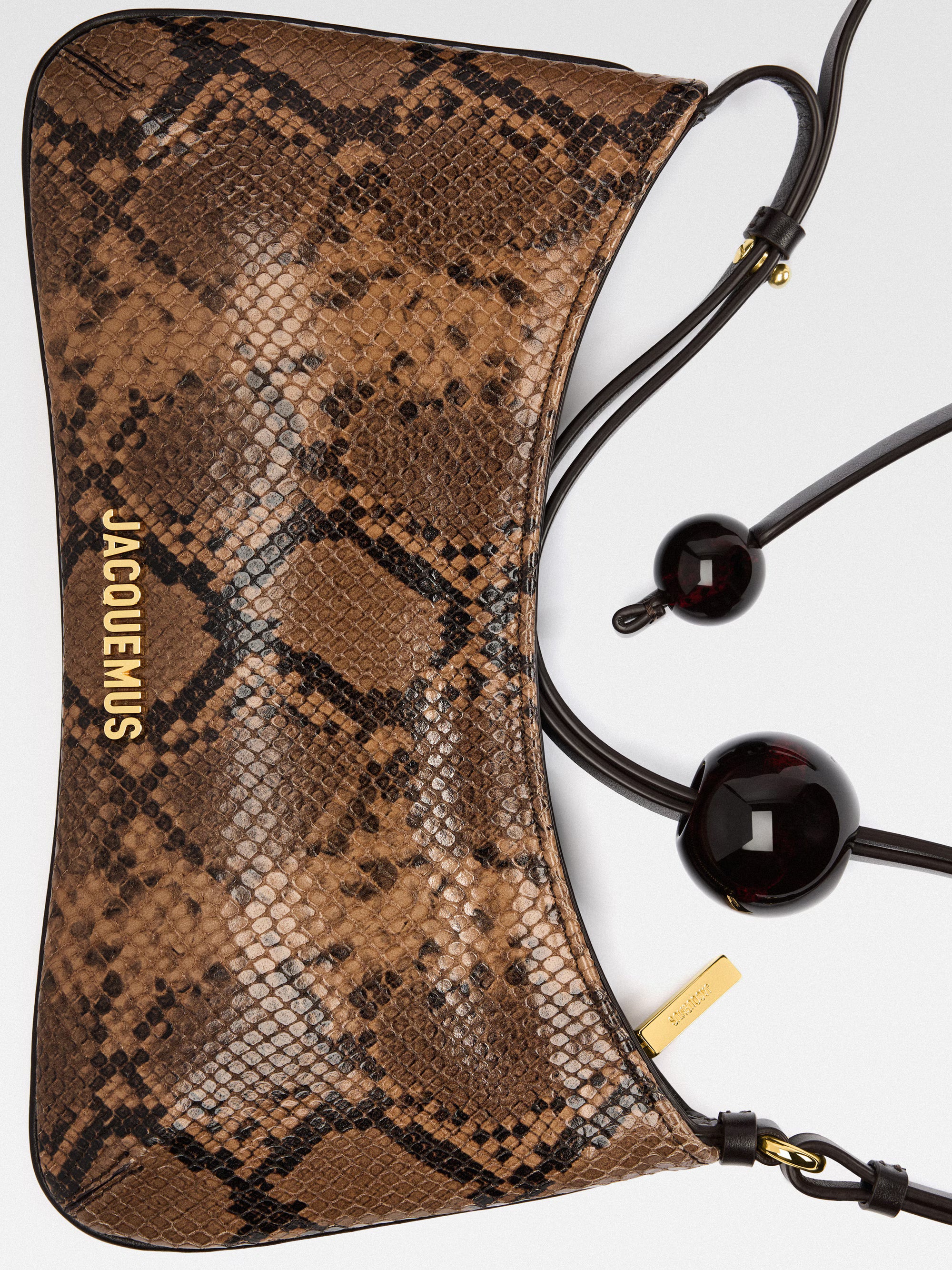 Jacquemus The Bisou Perle Bag - Light Brown