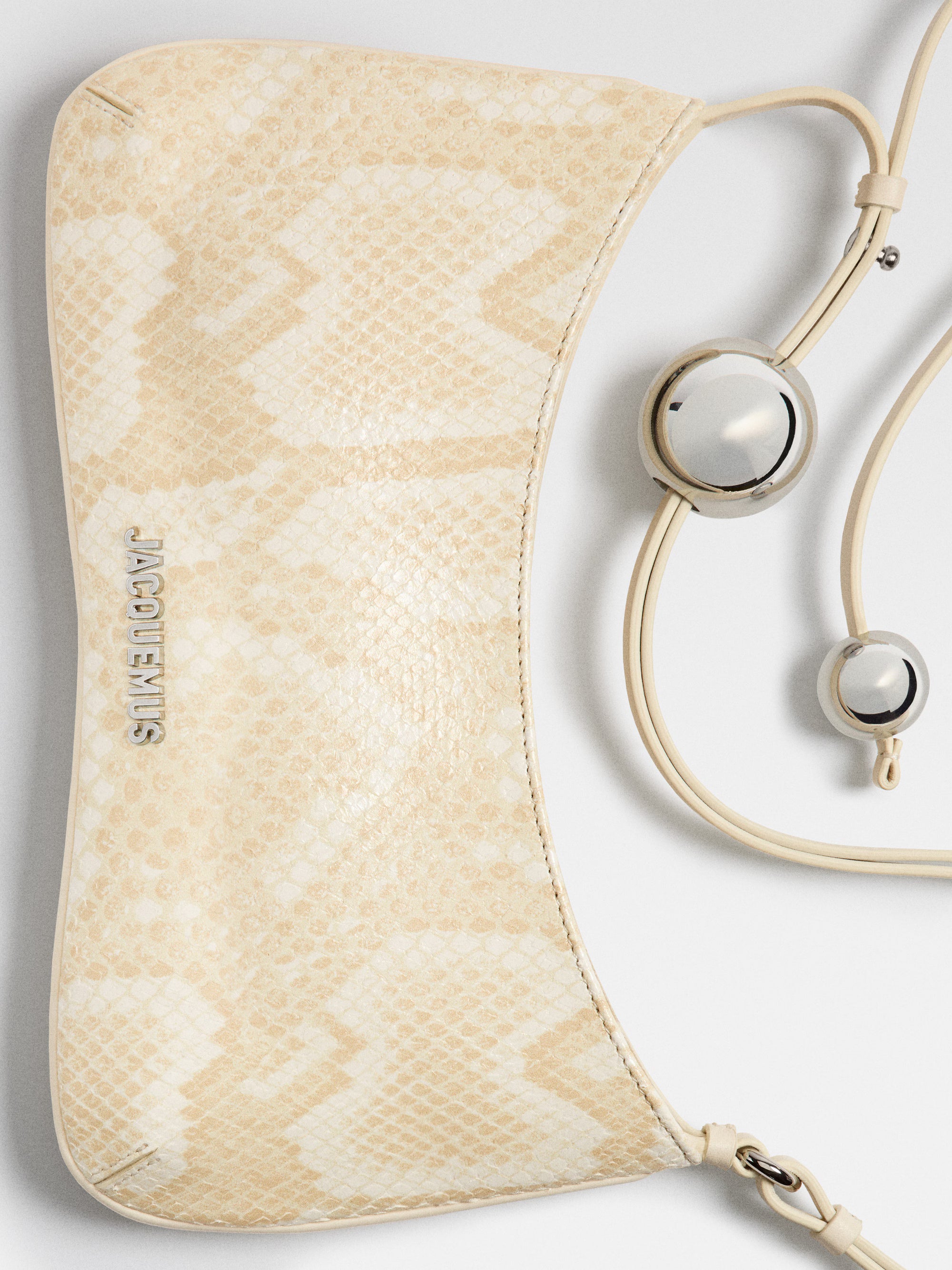 Jacquemus The Bisou Perle Bag - Ivory